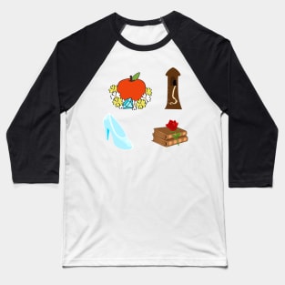 Fairy Tale Icons Baseball T-Shirt